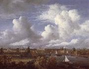 Panoramic View of the Amstel Looking towards Amsterdam, Jacob van Ruisdael